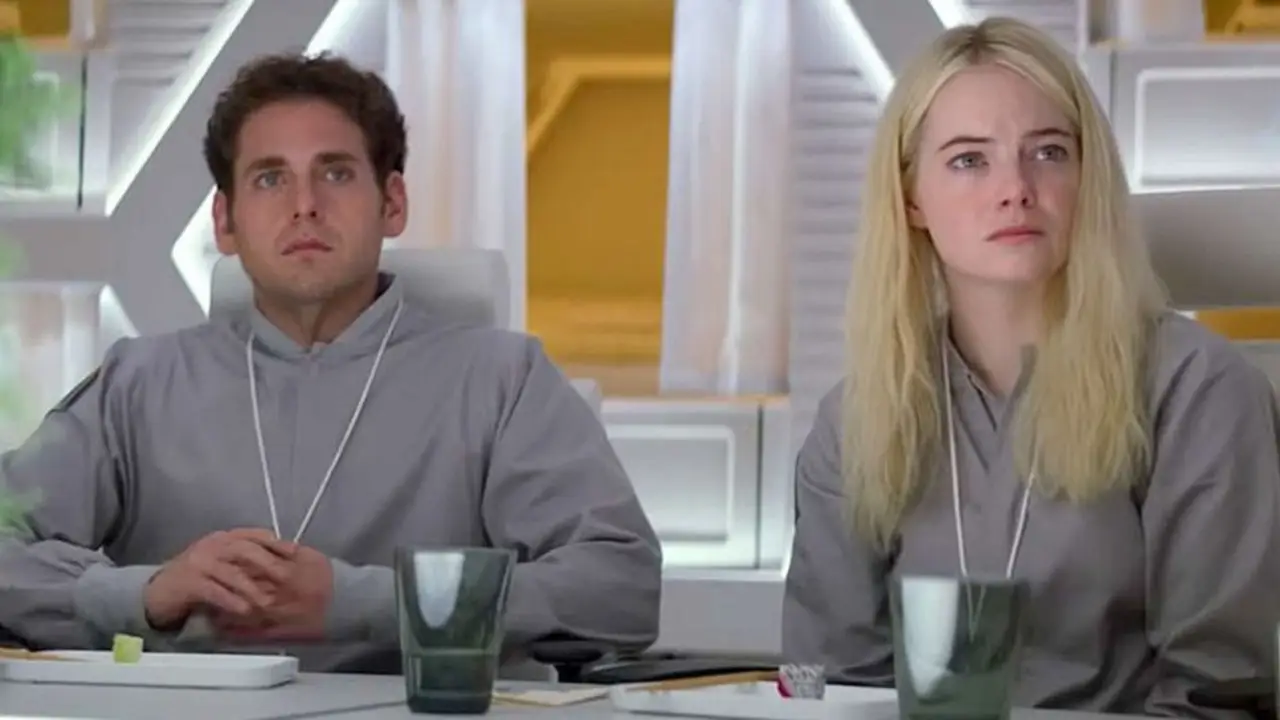 Jonah Hill y Emma Stone