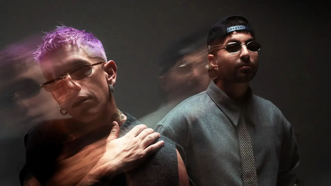 Lenny Tavárez y Justin Quiles