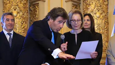 Justicia, Juan Mahiques, Casa Rosada Justicia, Juan Mahiques, Casa Rosada