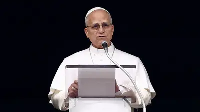 El papa León pide a Dios que ayude a los líderes a renunciar a la guerra El papa León pide a Dios que ayude a los líderes a renunciar a la guerra