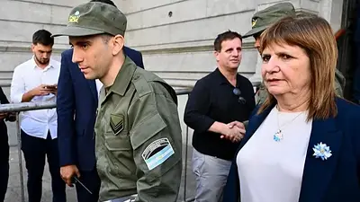 Mientras la familia de Gallo agradece a la AFA, Bullrich insiste en sus quejas Mientras la familia de Gallo agradece a la AFA, Bullrich insiste en sus quejas
