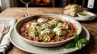 Receta saludable para la cena: cómo hacer rolls de zucchini a la bolognesa Receta saludable para la cena: cómo hacer rolls de zucchini a la bolognesa
