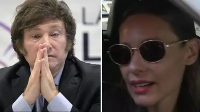 Pampita y Javier Milei Pampita y Javier Milei