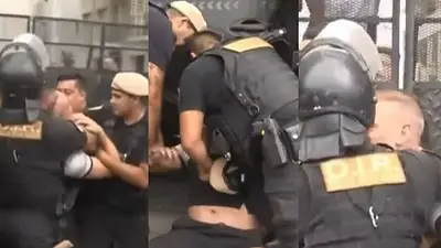 Tensión en Parque Patricios: la Policía quiso frenar que vecinos vuelvan a sus casas Tensión en Parque Patricios: la Policía quiso frenar que vecinos vuelvan a sus casas