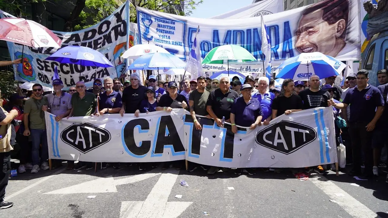 La CATT repudió los sumarios del Gobierno contra gremios del transporte por el paro