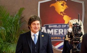 Milei dijo presente en la cumbre "Escudo de las Américas" | Javier milei presidente