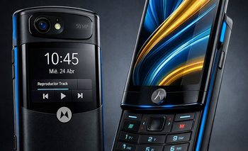 Así sería el Motorola RIZR Z8 "Industria Argentina", según la IA | Inteligencia artificial