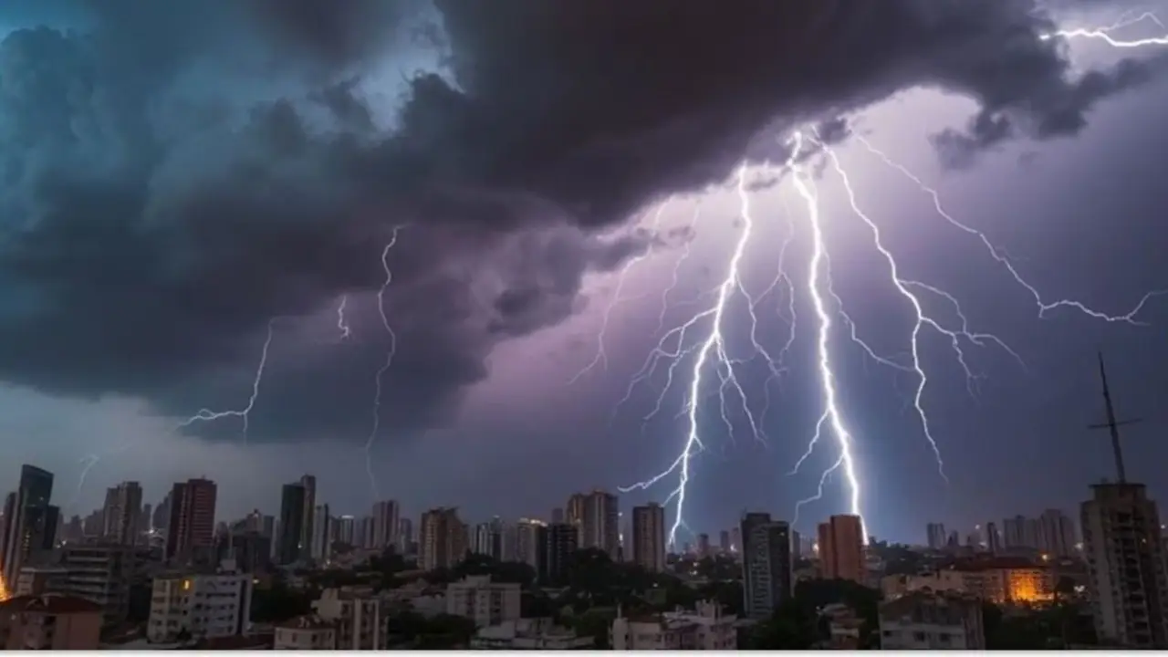 Alerta naranja por tormentas fuertes con ráfagas de hasta 100 kilómetros por hora: hasta cuándo seguirá la inestabilidad