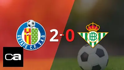 Getafe dominó a Betis con un 2-0 en un partido electrizante Getafe dominó a Betis con un 2-0 en un partido electrizante