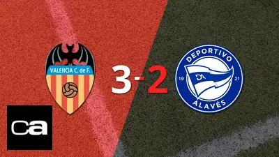 Lucas Boyé marcó un doblete, pero Alavés perdió con Valencia por un gol agónico Lucas Boyé marcó un doblete, pero Alavés perdió con Valencia por un gol agónico