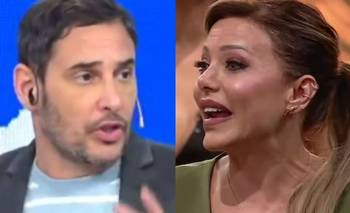 Rodrigo Lussich explotó contra Evangelina Anderson: "¿Qué te comiste?" | Televisión 