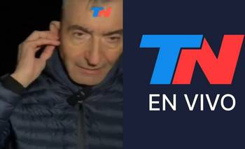 Impactante: misiles irrumpieron en vivo un móvil de Nelson Castro en TN | Televisión 