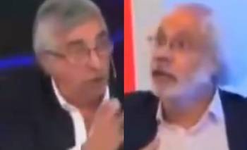 Un empresario enfurecido destrozó al libertario Diego Recalde al aire de Crónica TV | Video