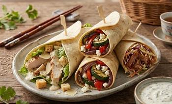 Proteicos, fáciles y ricos: las recetas de wraps caseros que nunca fallan | Recetas de cocina