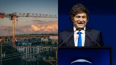 Construcción y Javier Milei Construcción y Javier Milei
