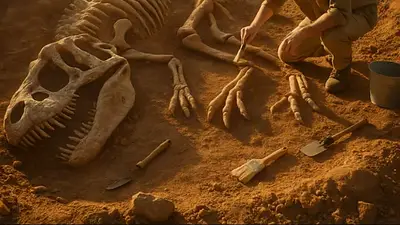 El fósil de dinosaurio que reescribe la historia: el descubrimiento que lo cambió todo El fósil de dinosaurio que reescribe la historia: el descubrimiento que lo cambió todo