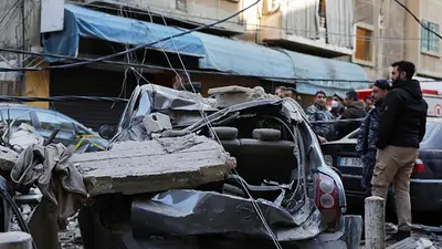 Israel ataca un edificio de apartamentos en el centro de Beirut, según medios libaneses Israel ataca un edificio de apartamentos en el centro de Beirut, según medios libaneses