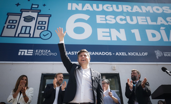 Kicillof inauguró seis escuelas en un día | Provincia de buenos aires