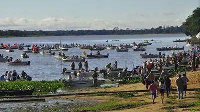 Éxito turístico: la Fiesta Nacional de la Corvina reunió a más de 570 destacados pescadores y miles de visitantes en Formosa Éxito turístico: la Fiesta Nacional de la Corvina reunió a más de 570 destacados pescadores y miles de visitantes en Formosa
