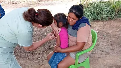 Formosa fortalece la campaña antigripal con operativos casa por casa en comunidades originarias: los detalles Formosa fortalece la campaña antigripal con operativos casa por casa en comunidades originarias: los detalles