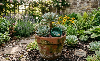 El truco de poner una tapita de botella en el tallo de una planta | Jardinería