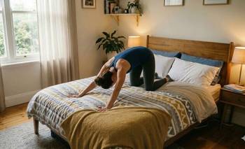 Chau dolor de espalda: ejercicio de yoga para hacer desde la cama | Salud