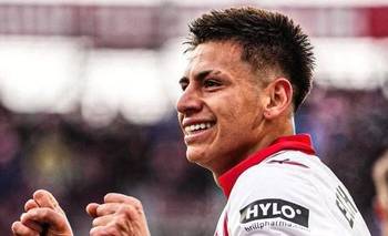 Show del Diablito Echeverri en el Girona en 20 minutos: asistencia de lujo y golazo | Selección argentina