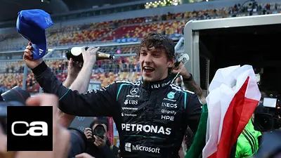 Antonelli logra su primera victoria en la F1, liderando doblete de Mercedes en China Antonelli logra su primera victoria en la F1, liderando doblete de Mercedes en China