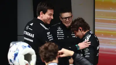 Wolff, "abrumado" por la primera victoria de Antonelli y el podio en China Wolff, "abrumado" por la primera victoria de Antonelli y el podio en China