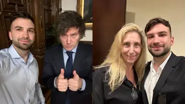 Cómo se hacían los pagos de Novelli a Javier y Karina Milei
