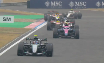 Casi fue líder: Colapinto estuvo cerca de pasar a Antonelli en China | Automovilismo