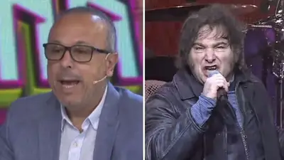 Antonio Aracre y Javier Milei Antonio Aracre y Javier Milei