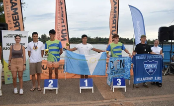 Orgullo formoseño: Arias se consagró campeón en el Aguas Abiertas del Río Uruguay | Deportes