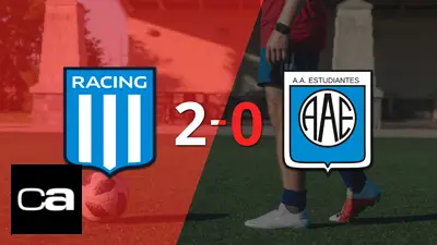 Con dos goles de Adrián Martínez, Racing Club venció 2-0 a Estudiantes (RC) Con dos goles de Adrián Martínez, Racing Club venció 2-0 a Estudiantes (RC)