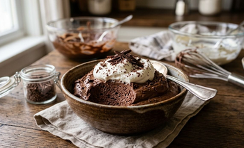 La receta del postre mousse de chocolate con solo dos ingredientes | Recetas de cocina