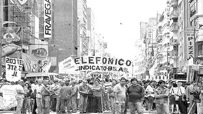 Trabajadores de Entel. Trabajadores de Entel.