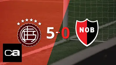 Newell`s no opuso resistencia y fue goleado 5-0 por Lanús con hat-trick de Dylan Aquino Newell`s no opuso resistencia y fue goleado 5-0 por Lanús con hat-trick de Dylan Aquino