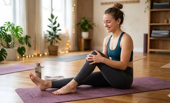 Rutina de yoga suave para aliviar el dolor de rodilla | Salud