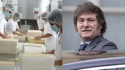 Empresa láctea Javier Milei Empresa láctea Javier Milei