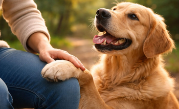 Qué significa cuando tu perro apoya sus patas encima tuyo | Animales