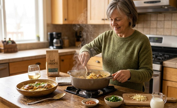La receta del arroz cremoso con pollo listo en 25 minutos | Recetas de cocina