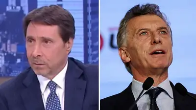 Eduardo Feinmann y Mauricio Macri Eduardo Feinmann y Mauricio Macri