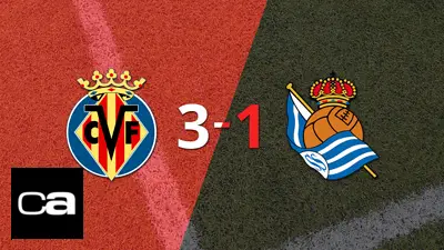 Gran victoria de Villarreal sobre Real Sociedad por 3-1 Gran victoria de Villarreal sobre Real Sociedad por 3-1