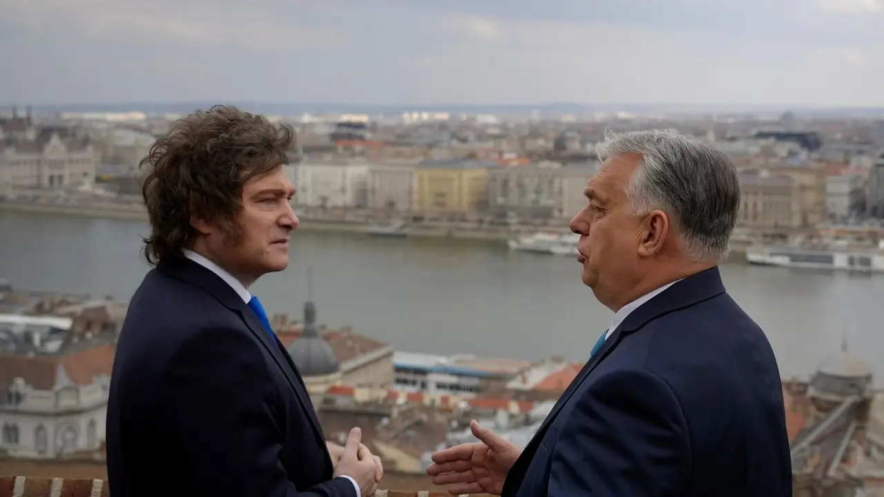 Hungría, Argentina, Javier Milei, Viktor Orbán.