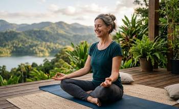 La postura de yoga que recomiendan para la menopausia | Salud