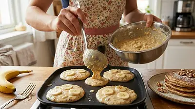 Cómo es la receta de los panqueques virales de banana. Cómo es la receta de los panqueques virales de banana.