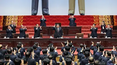 Kim Jong-un es reelegido presidente de asuntos de Estado de Corea del Norte, según KCNA Kim Jong-un es reelegido presidente de asuntos de Estado de Corea del Norte, según KCNA