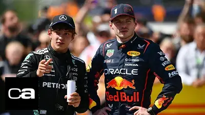 Kimi Antonelli y Max Verstappen. Kimi Antonelli y Max Verstappen.
