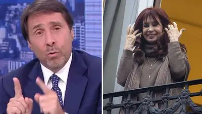Eduardo Feinmann indignado con los bautismos comunitarios en el departamento de Cristina Kirchner Eduardo Feinmann indignado con los bautismos comunitarios en el departamento de Cristina Kirchner