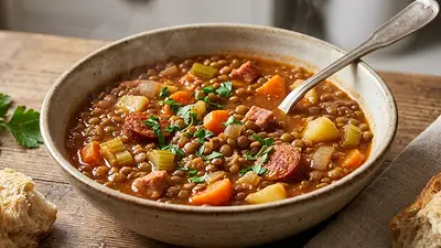 Cómo es la receta del guiso de lentejas express. Cómo es la receta del guiso de lentejas express.